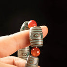 TIBETAN DZI AGATE CRACKLE BRACELETS_3
