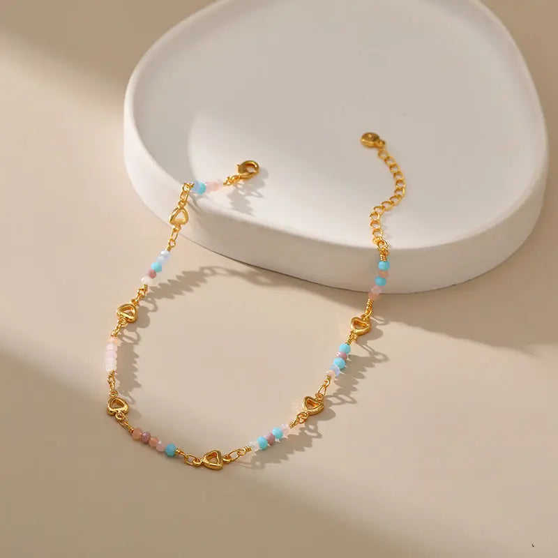 COLORED CRYSTAL CONDITIONING PHYSICAL AND MENTAL ANKLETS-3