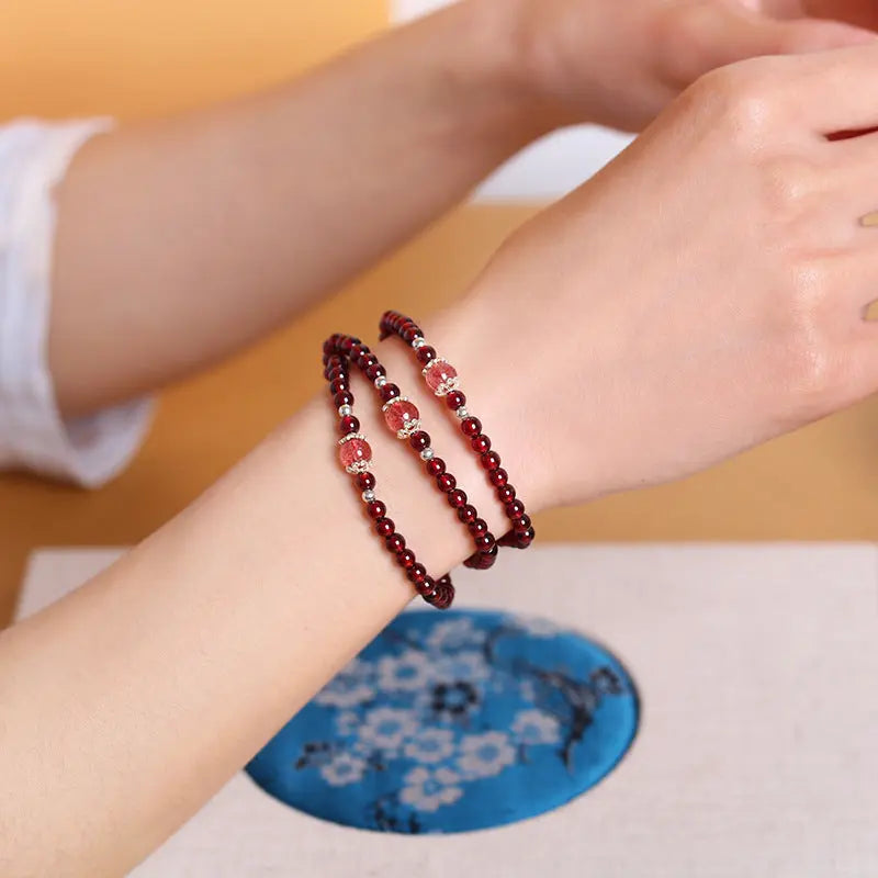 GARNET STRENGTHENING ENERGY BRACELET_4