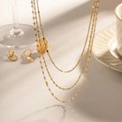 Unrestrained Titanium Titanium Steel Necklace_3