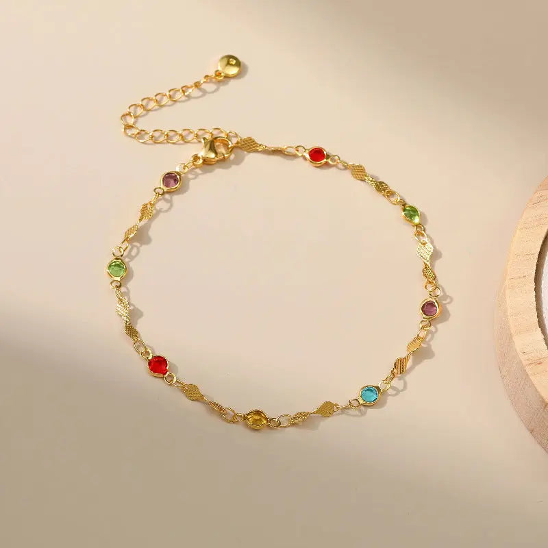 ZIRCON CLEAR MIND ANKLET-1