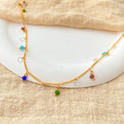 COLORED CRYSTAL CALMING EMOTIONAL ANKLET-4