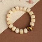 TREASURE VASE DZI BEAD CAMEL BONE BRACELETS_2