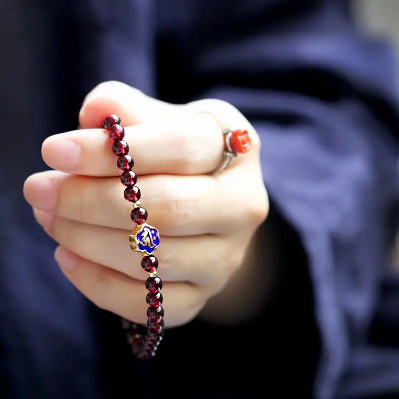 GARNET ENHANCED VITALITY ENERGY BRACELET_4