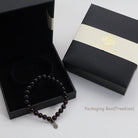 SCORPIO DARK RED GARNET CRYSTAL BRACELET-5