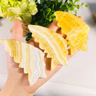 YELLOW CALCITE BUTTERFLY-2
