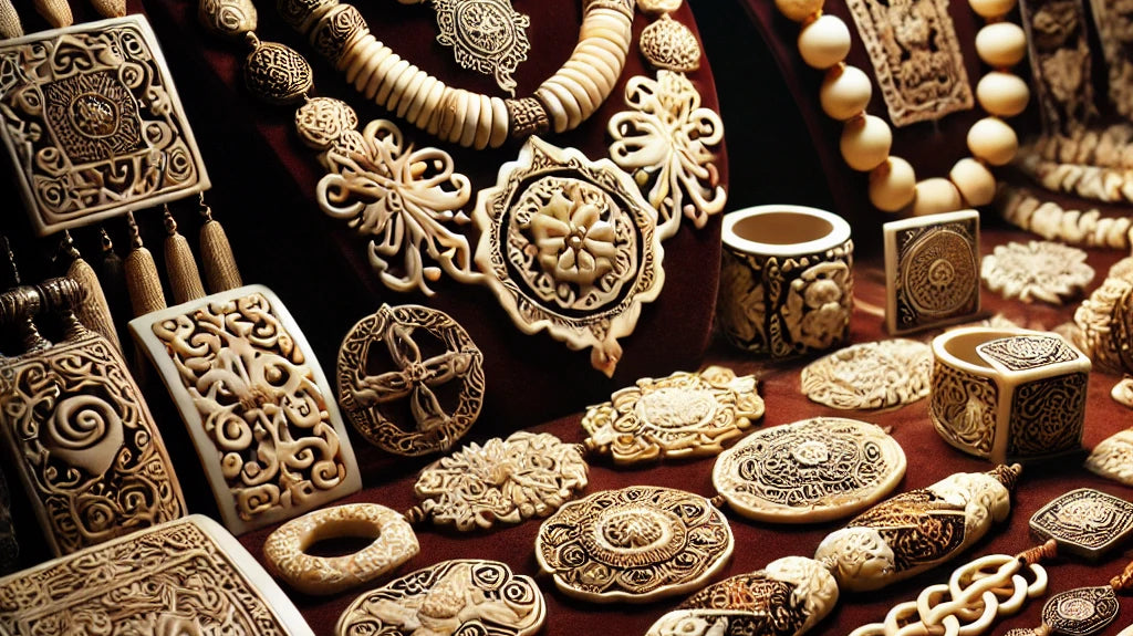 Echoes of the Silk Road: The Enigmatic Beauty of Tibetan Camel Bone Jewelry