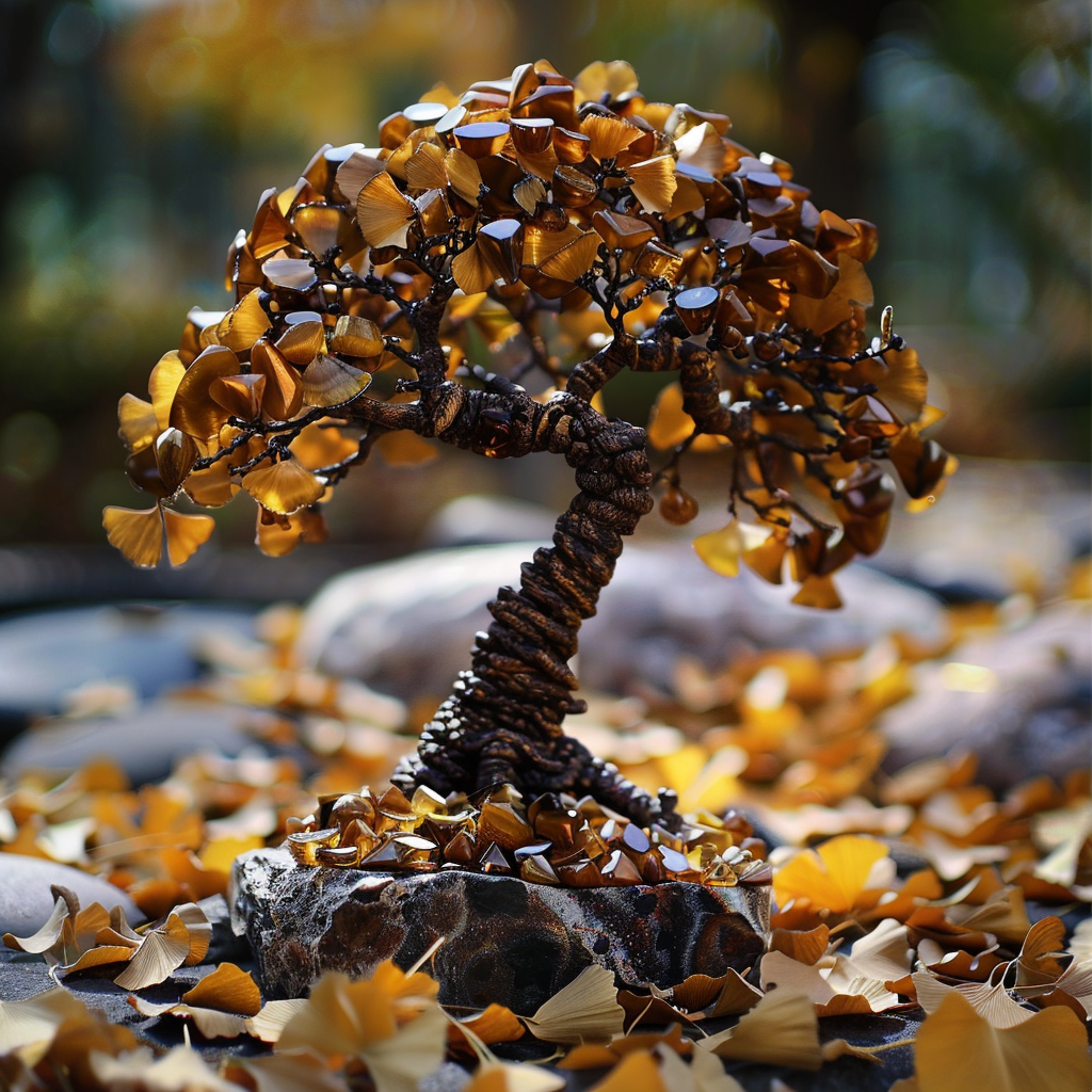 The Majestic Tiger's Eye Tree: A Symbol of Courage and Clarity
