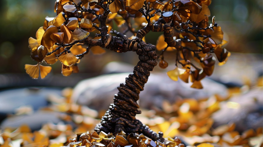The Majestic Tiger's Eye Tree: A Symbol of Courage and Clarity