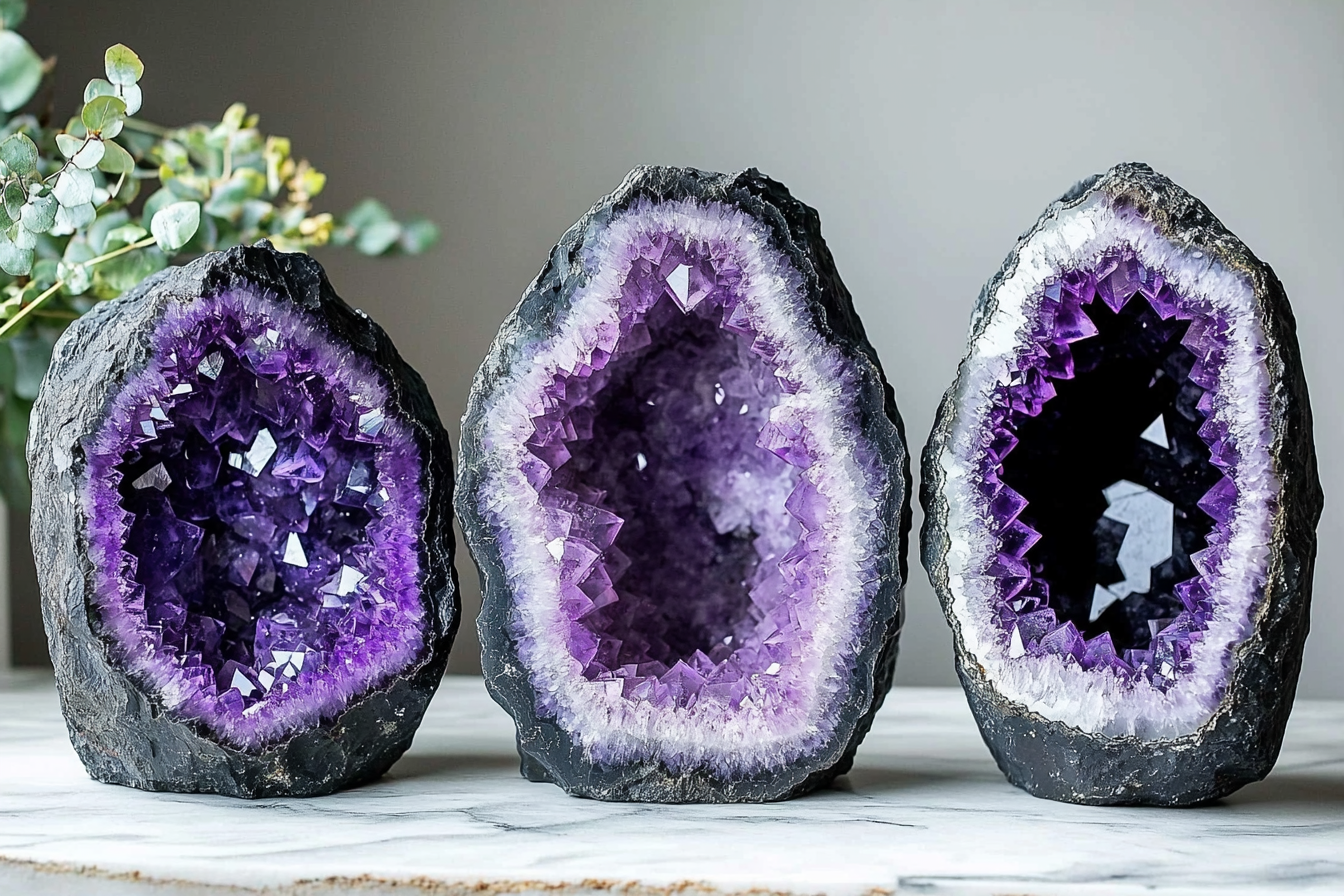 Amethyst Geodes: Nature's Purple Wonder