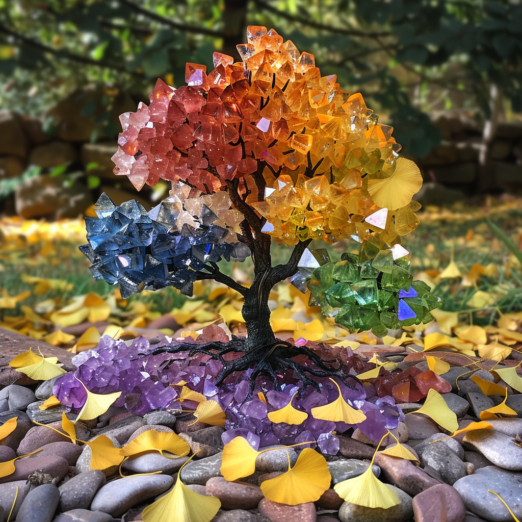 The Harmonizing Seven Chakra Tree: A Symphony of Energy Alignment