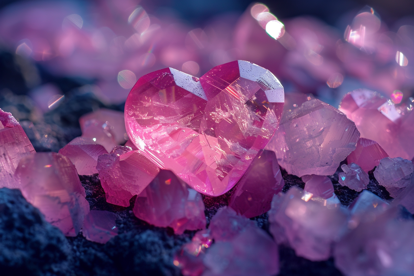 The Enchantment of Pink Crystals: A Journey into Love and Healing
