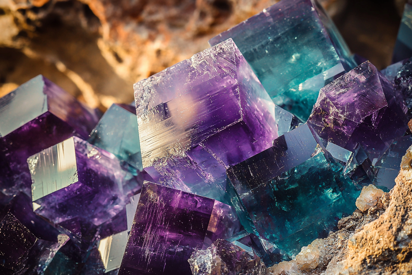 Unveiling the Enigmatic Fluorite Crystal: A Kaleidoscope of Nature's Beauty