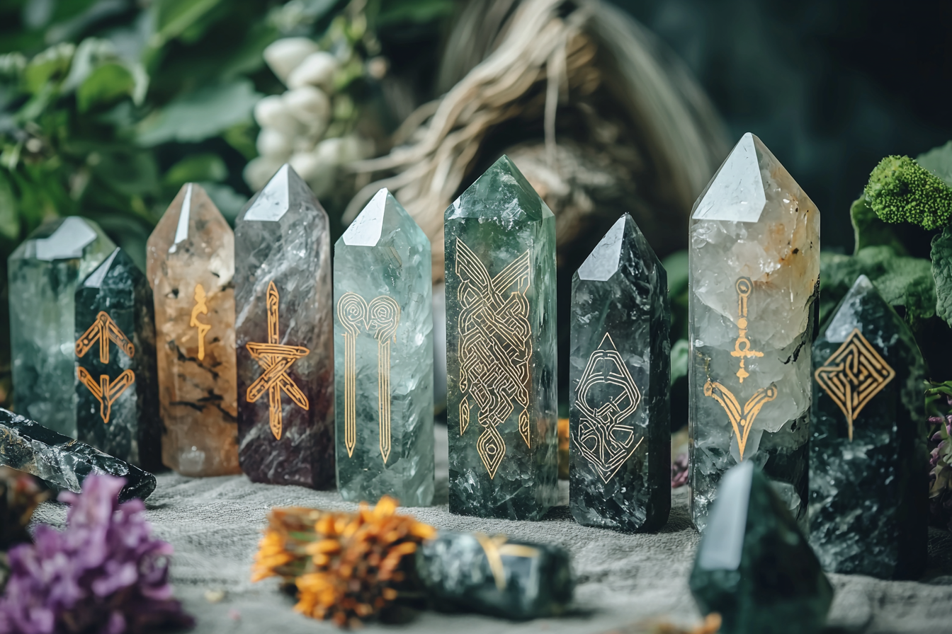 Discover the Deep Meanings and Origins of Runic Symbols on Crystals