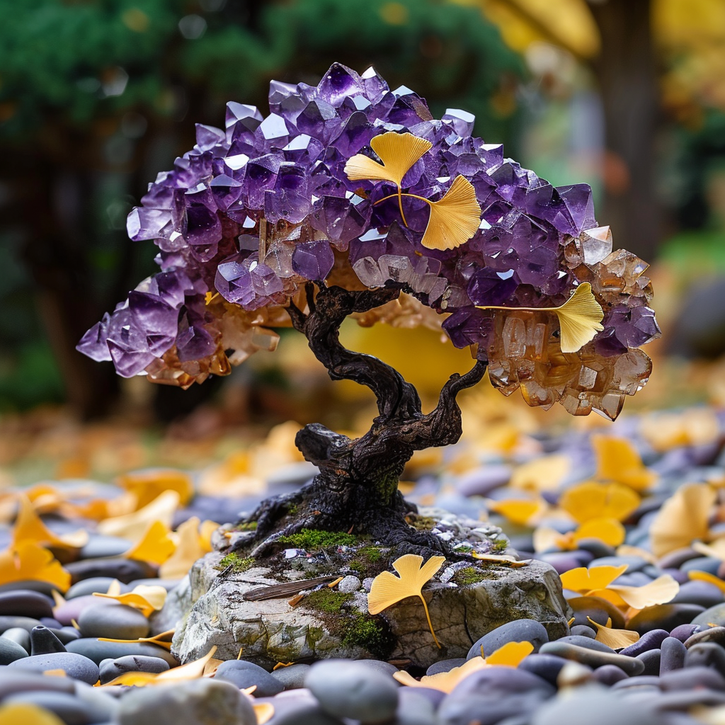 The Serene Amethyst Tree: A Touch of Tranquility and Spiritual Connection