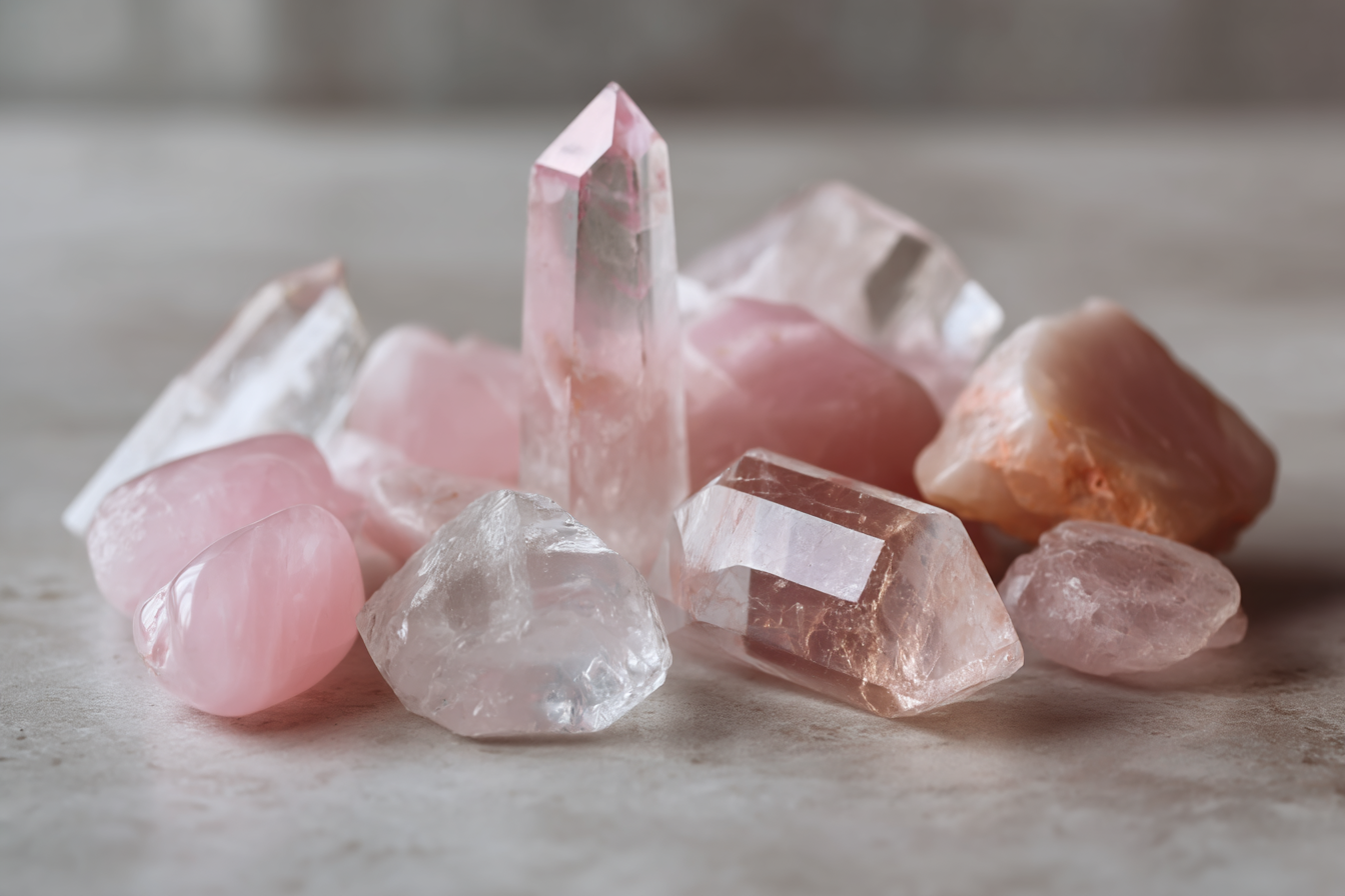 Clear Quartz vs Rose Quartz: Light and Love in Crystal Form