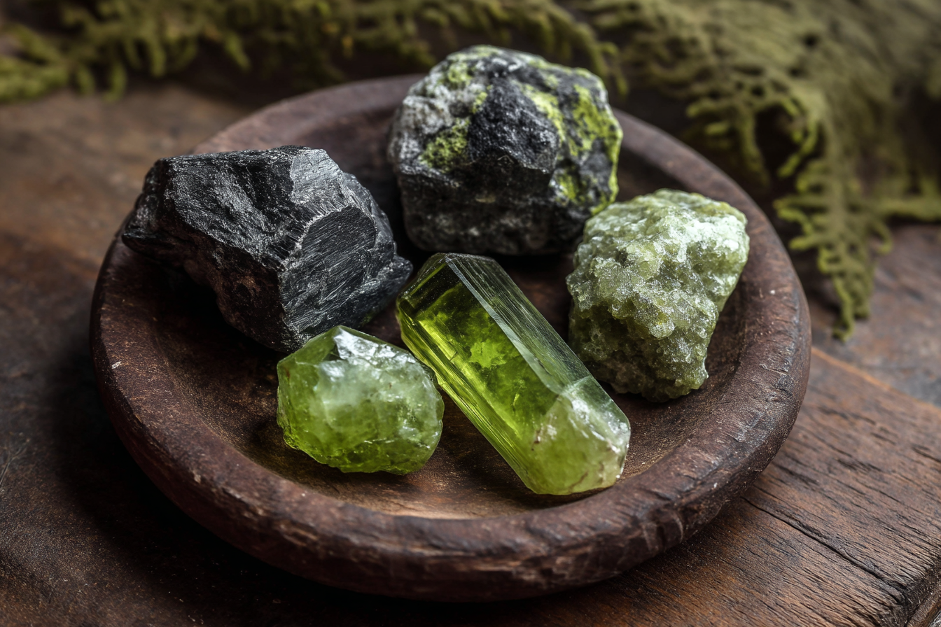 Epidote vs Peridot: A Green Crystal Face-Off for Growth and Healing