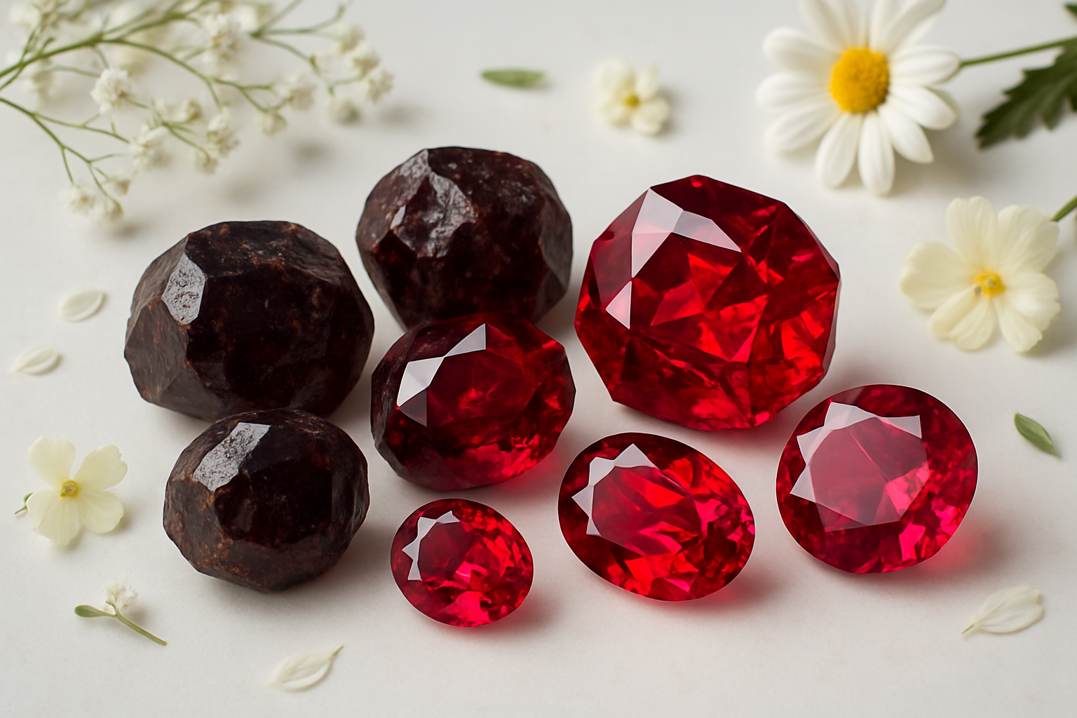 Garnet vs Ruby: Two Red Powerhouses of Passion, Strength, and Sacred Vitality