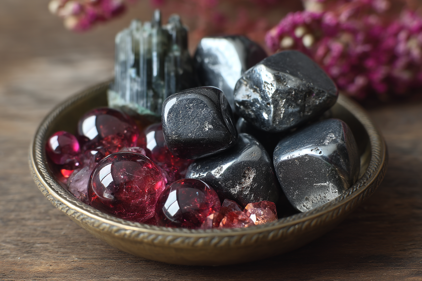 Hematite vs Tourmaline: Grounding Power and Protective Magic Compared