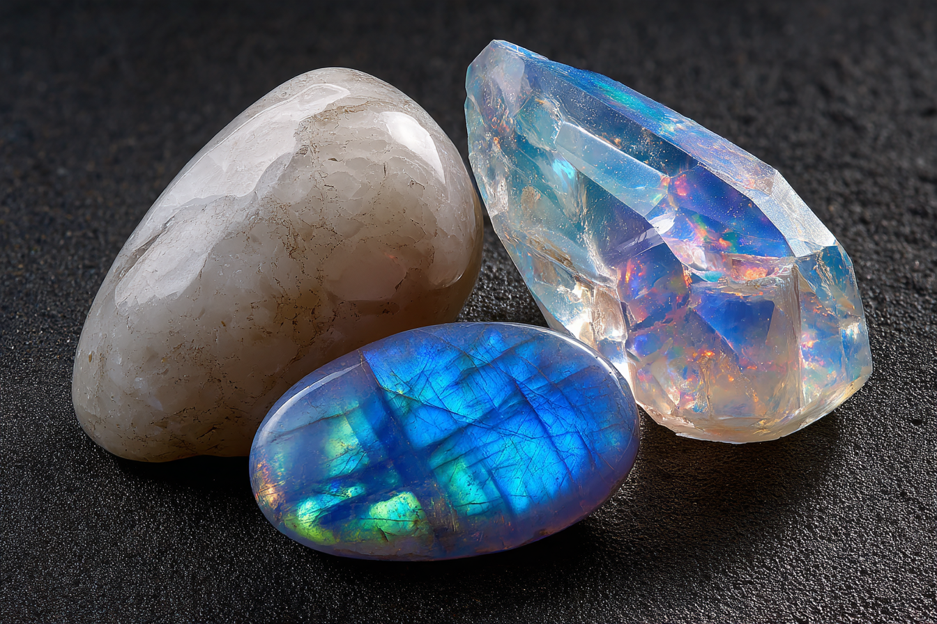 Moonstone vs Opal: Two Ethereal Gems of Emotion, Intuition, and Light
