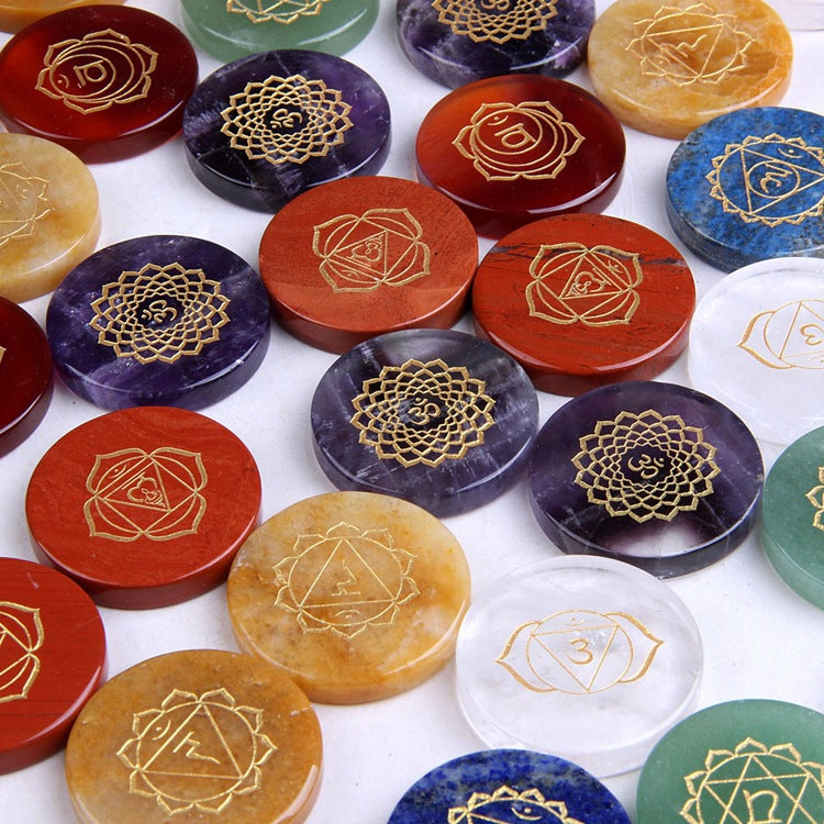 SEMI-PRECIOUS ROUND HEALING STONES-2