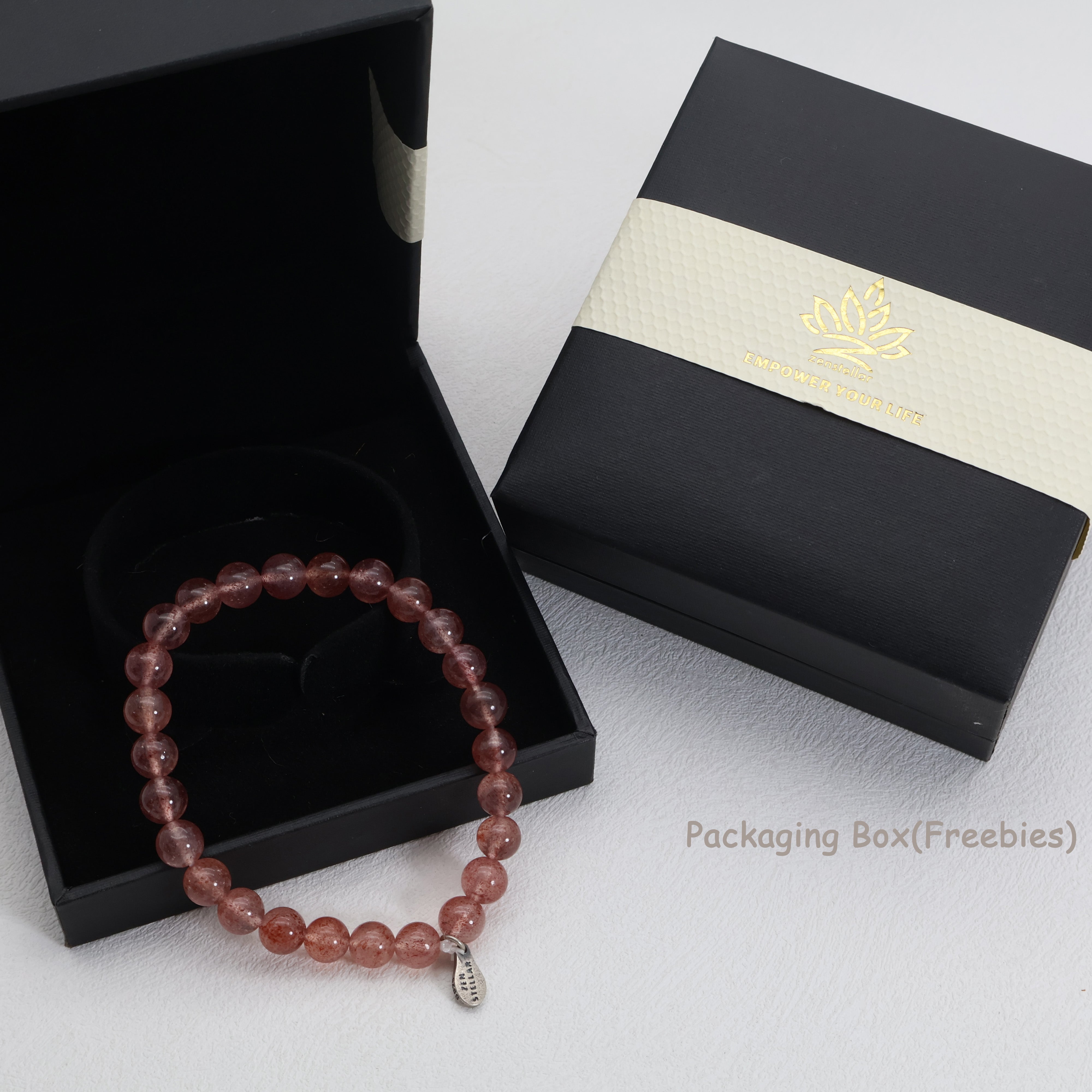 AQUARIUS STRAWBERRY CRYSTAL BRACELET-5