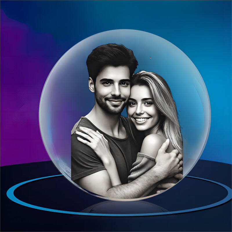 3D PHOTO ENGRAVING CUSTOMIZED CRYSTAL BALL-2