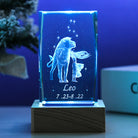 3D PHOTO INNER CARVING CRYSTAL - ZODIAC SIGNS SERIES-3