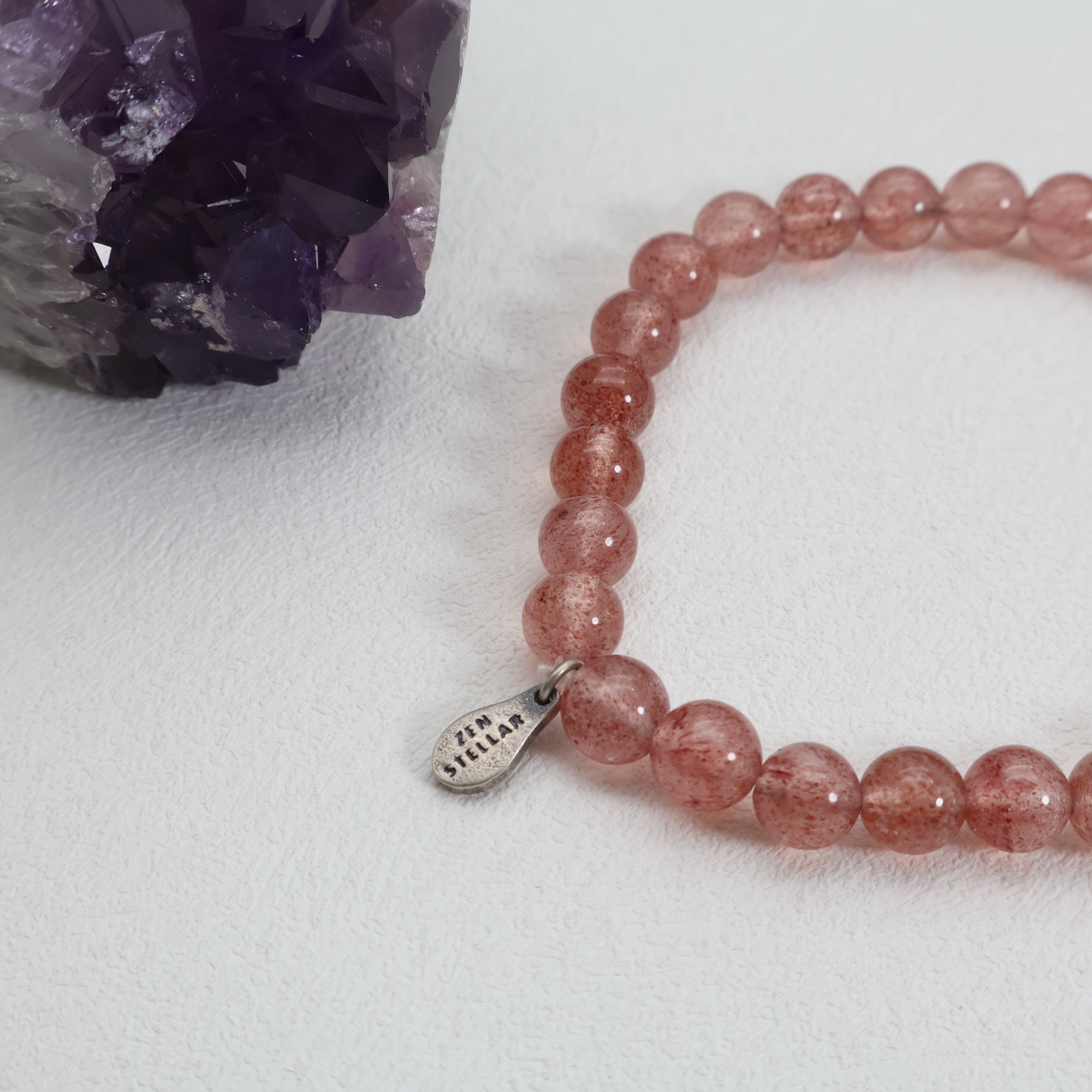 AQUARIUS STRAWBERRY CRYSTAL BRACELET-3