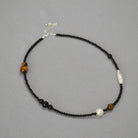 AGATE TIGER EYE STONE PURIFICATION ENERGY NECKLACE_1