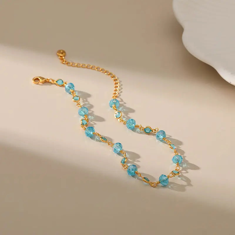 BLUE ZIRCON CALM SLEEP AID ANKLET-4