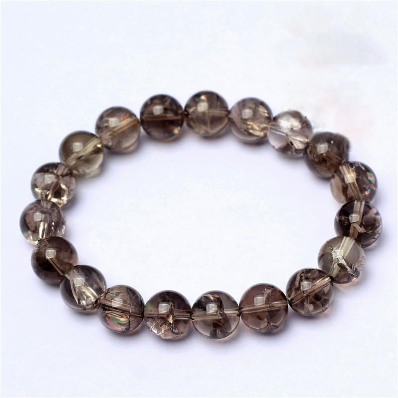 TRANSPARENT SMOKY QUARTZ BRACELET-4