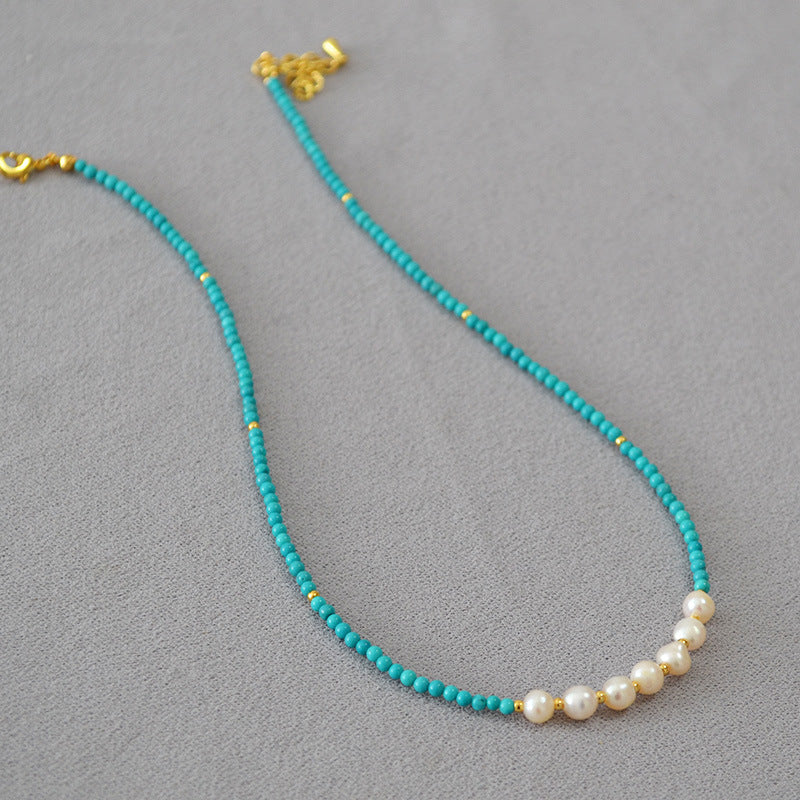 PEARL TURQUOISE BLESSING SAFE NECKLACE_6