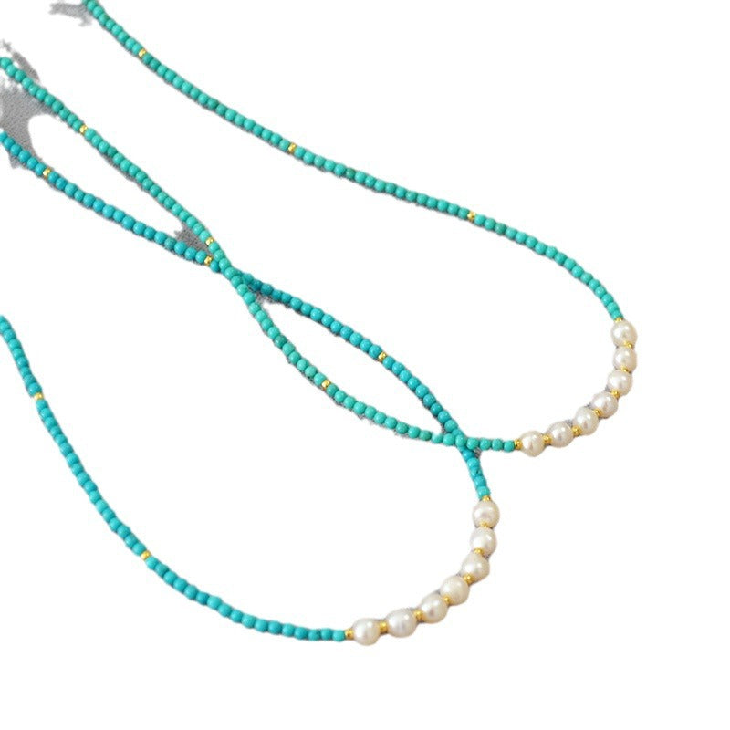 PEARL TURQUOISE BLESSING SAFE NECKLACE_7