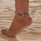 BLUE TURQUOISE HEALING ANKLET-3