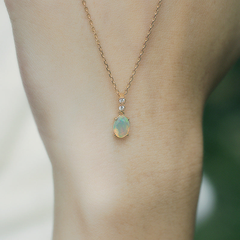 OPAL EGG NECKLACE-4