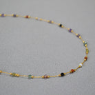 COLORFUL NATURAL STONE HEALING LOVELORN NECKLACE_2