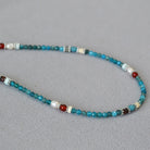 PEACOCK BLUE APATITE FRIENDSHIP STABLE NECKLACE_5
