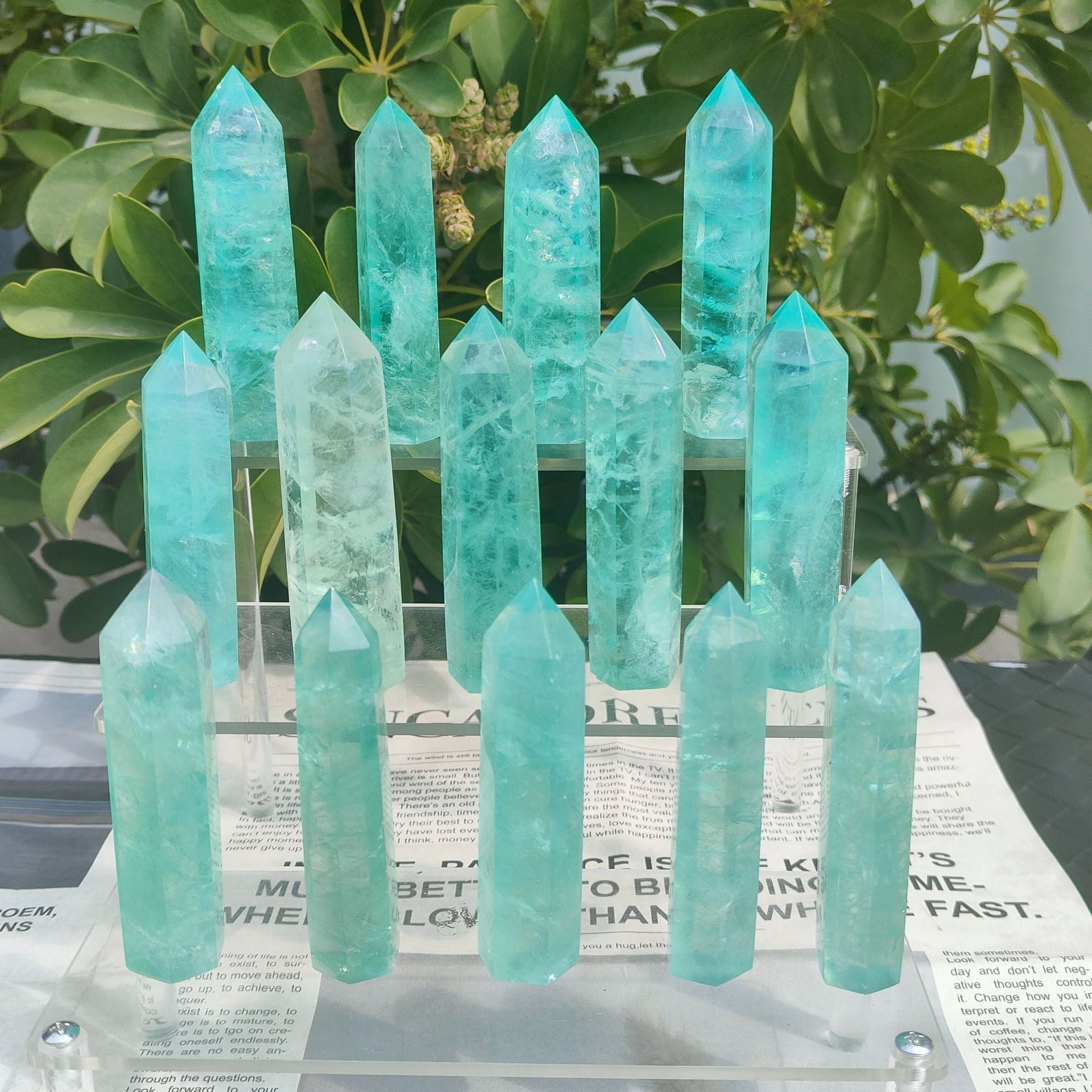 BLUE FLUORITE SINGLE POINTED COLUMN_4