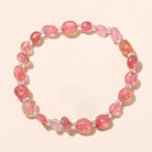 NATURAL STRAWBERRY QUARTZ ENHANCE CHARM BRACELET_2