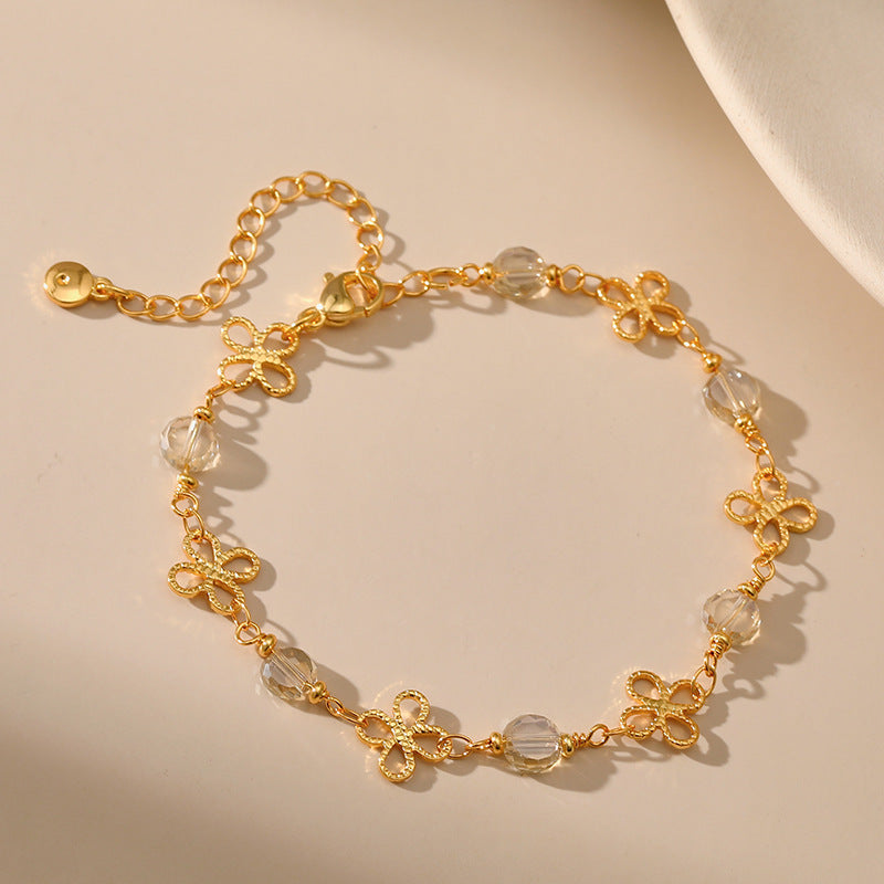 CLEAR CRYSTAL STONE PURIFICATION ANKLET-1