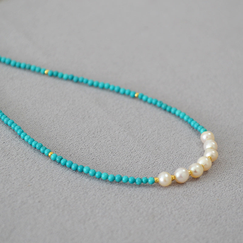 PEARL TURQUOISE BLESSING SAFE NECKLACE_1