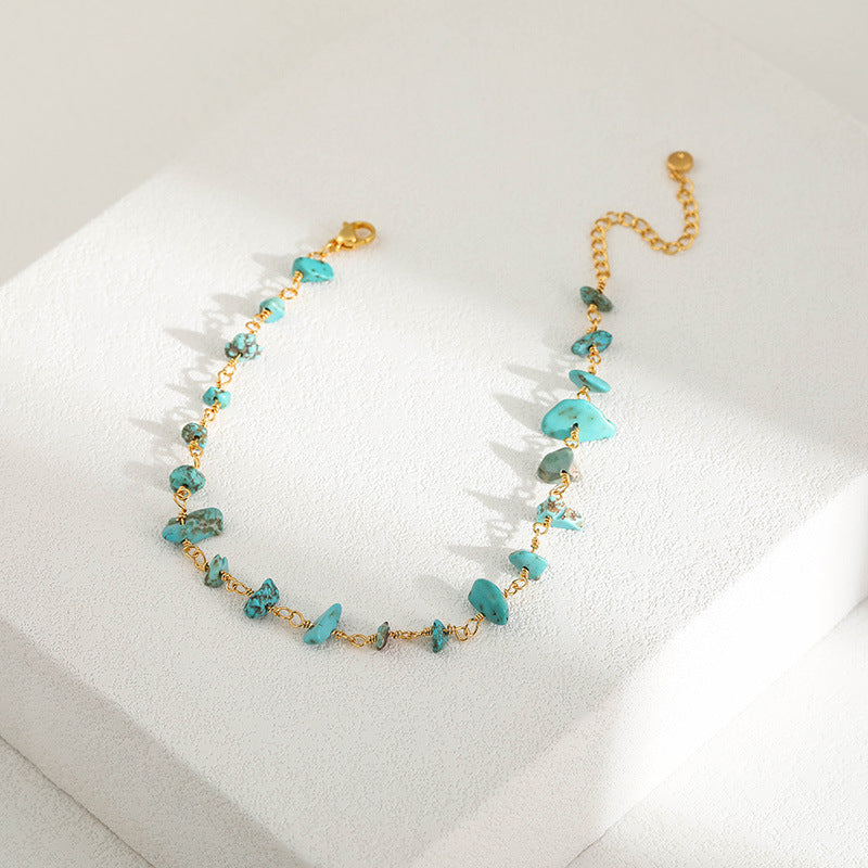 TURQUOISE CALMING ANKLET-3