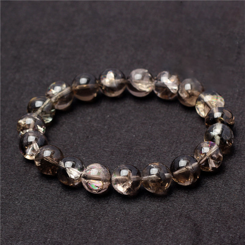 TRANSPARENT SMOKY QUARTZ BRACELET-1