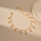 WHITE CRYSTAL PURITY ANKLET-3