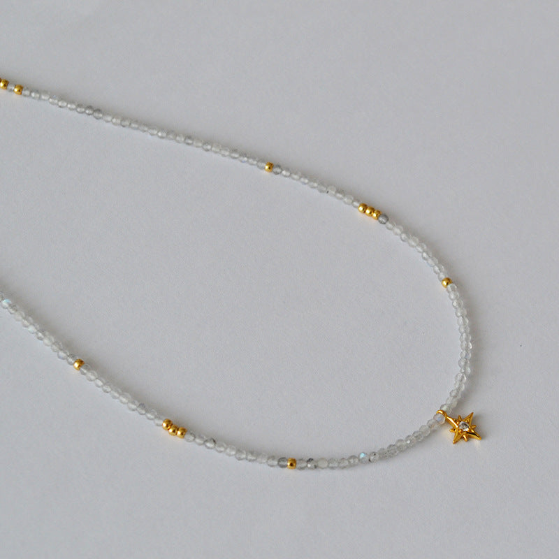 GRAY MOONSTONE GIVE HOPE STAR NECKLACE_3
