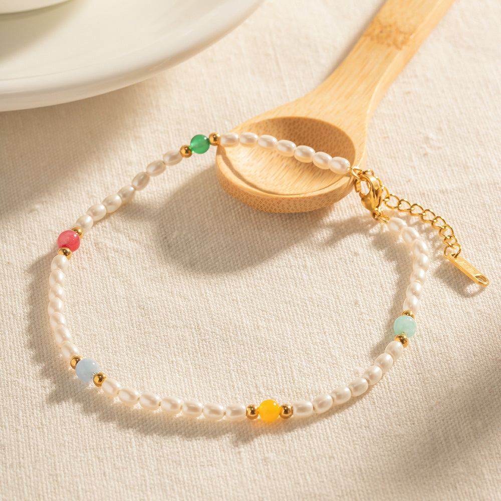 PEARL TOWN HEART CALMING ANKLET-1