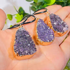 AMETHYST CLUSTER PENDANT-2