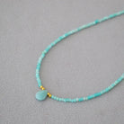 TURQUOISE AMAZONITE INSPIRE BRAVERY NECKLACE_4