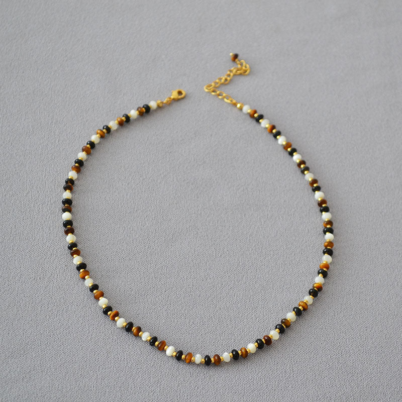 TIGER EYE STONE LUCKY BLESSING NECKLACE_3
